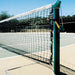 JayPro Sports Tennis Posts - (3-1/2 in. Post) (Outdoor) - Heavy-Duty Upright (Round) (Green)