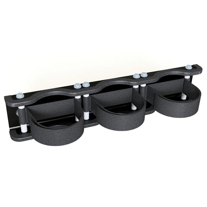 JayPro Sports Volleyball Upright Storage Wall Rack - 3 Upright Capacity