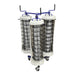 JayPro Sports Volleyball Net Storage Rack - Net Keeper - Triple Net