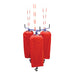 JayPro Sports Volleyball Net Storage Rack - Net Keeper - Triple Net