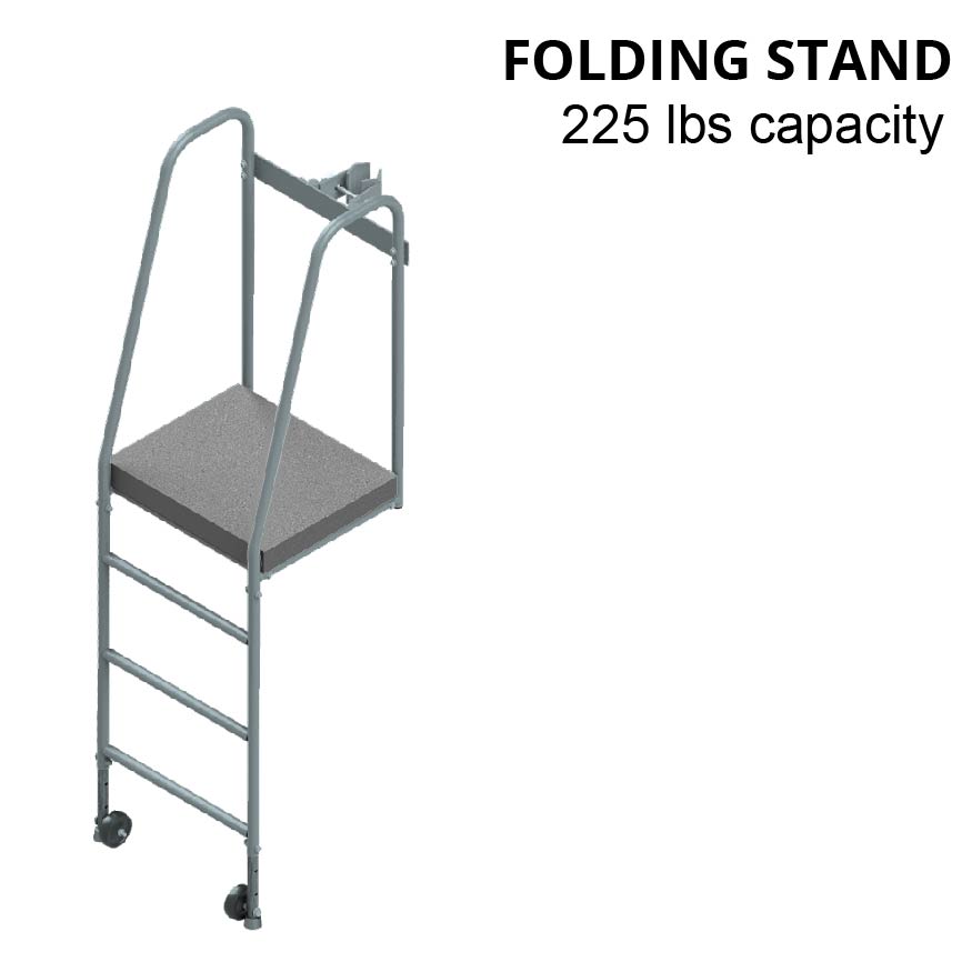 JayPro Sports Volleyball Referee Stand - Adjustable - 225 Lb. Capacity