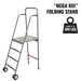JayPro Sports Volleyball Referee Stand -  "Mega Ref" - 300 Lb. Capacity